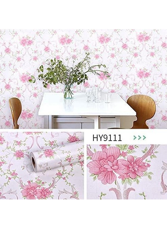 ANNACREATIONS Self Adhesive Removable Peel And Stick Wallpaper 45 X 305 Cm (Cherry Pink) - Image 4