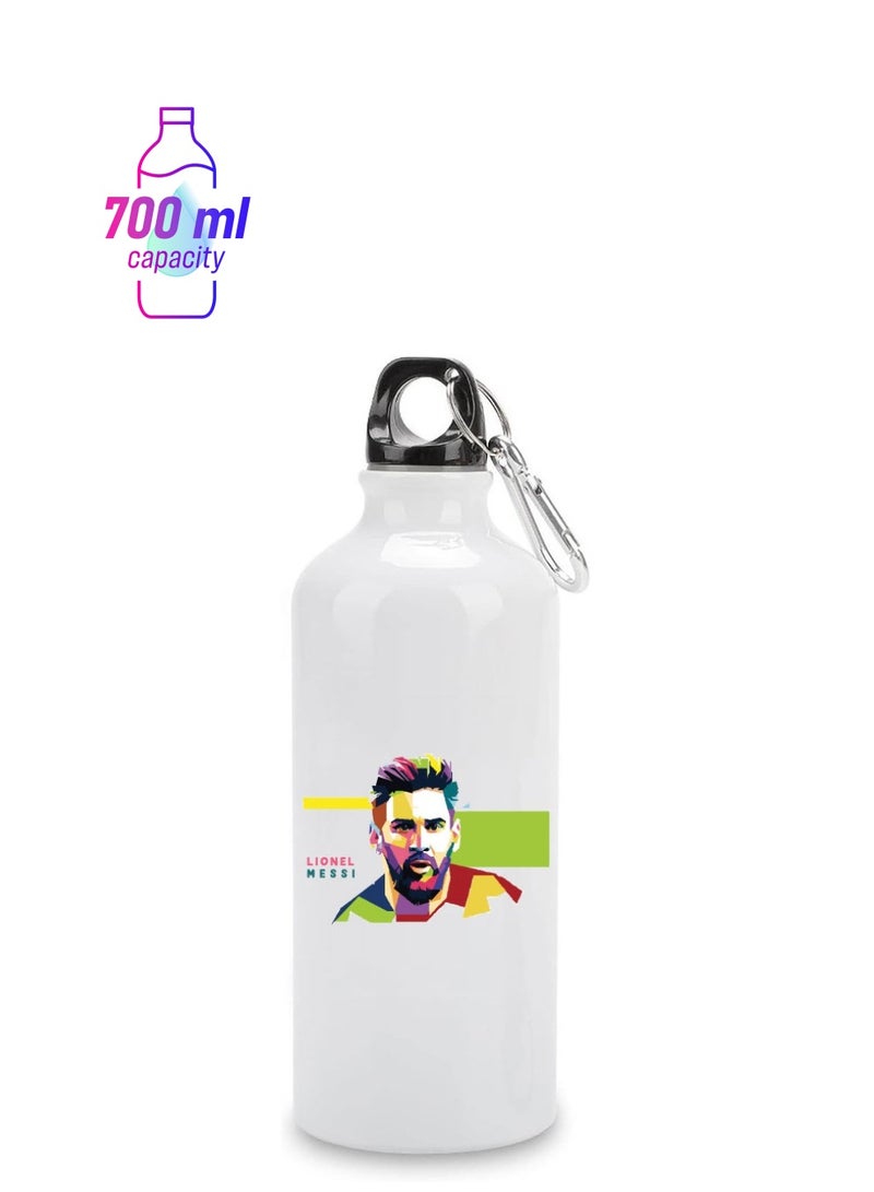 Football Super Hero  WaterFlask Bottle - Gift for Sport fans - Aluminum Insulated Sports Water Bottle 700ml - Image 1