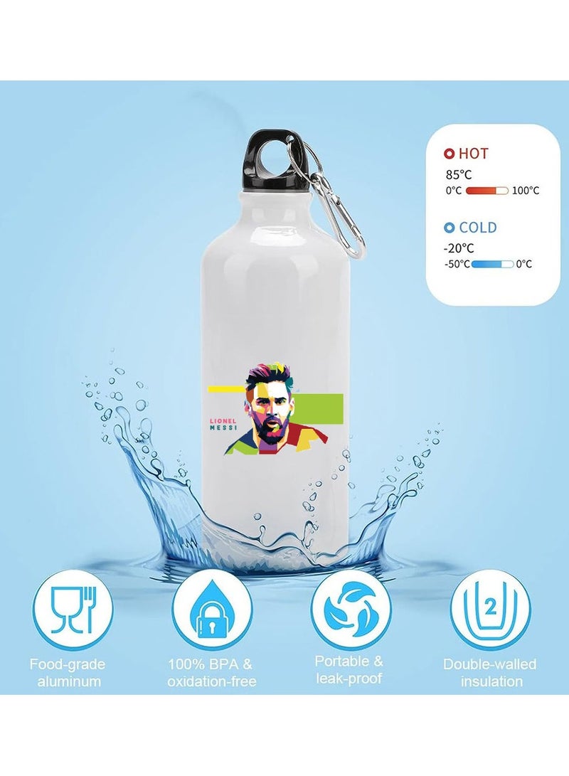 Football Super Hero  WaterFlask Bottle - Gift for Sport fans - Aluminum Insulated Sports Water Bottle 700ml - Image 4