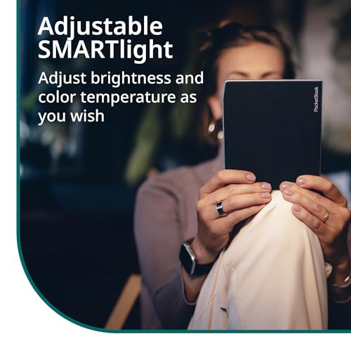 PocketBook Era Color Ereader - 7 Inch E Ink Kaleido 3 Screen - Eye-Friendly Audio-Book & E-Book Reader - Text-to-Speech - Waterproof IPX8 - Bluetooth & Speakers - WiFi Cloud Sync - 32GB Storage - Image 3