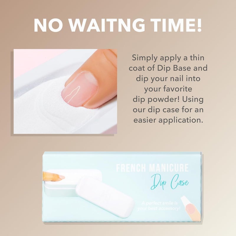 Kiara Sky Dip Powder French Manicure Kit | Full Size | Easy-To-Use Powder Manicure - Image 5