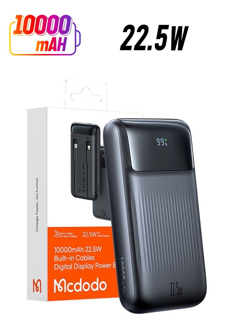 Mcdodo Power Bank Mcdodo MC-0241 Digital 10000mAh, 22,5W - Image 1