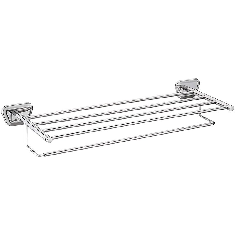 FORTUNE 304 Grade Stainless Steel 24 Inch Towel Rack with Towel Rod Wall Mounted Hand Towel Rail for Kitchen and Washroom Towel Hanger Towel Stand Towel Holder Bathroom Accessories Pack of 2 - Image 2