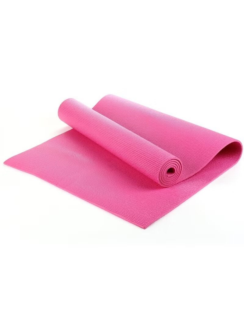 مرتبة تمارين يوغا من PVC مع حقيبة حمل – متعددة السماكات (10 مم) بطول 173 سم وعرض 61 سم – مناسبة للرياضة واللياقة المنزلية والجيم - Image 4