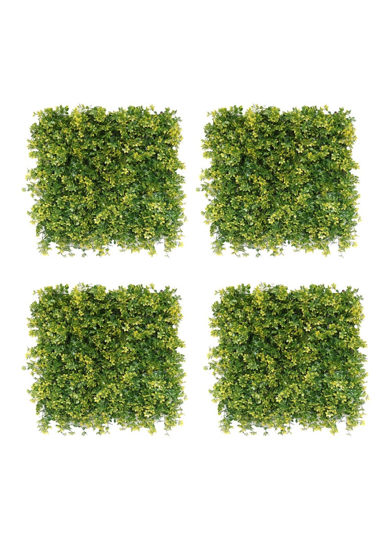 AAVANA GREENS AAVANA GREENS Artificial Wall Grass for Home Office Decoration1 pcs50 x 50 x 5 cmVertical Garden Wall PanelIndoor and Outdoor UseWall Grass for Home DecorationGrass Mat for Wall Green Yellow  - Image 2