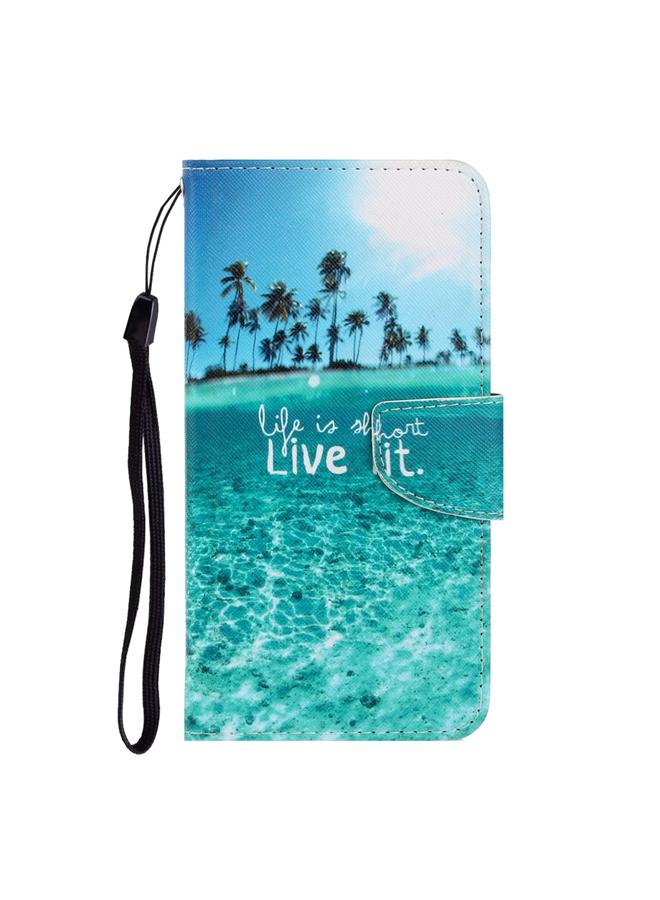 S-TOP Case For Huawei Mate 30 Lite 3D Colored Drawing Horizontal Flip PU Leather Case with Holder & Card Slots & Wallet - Image 2