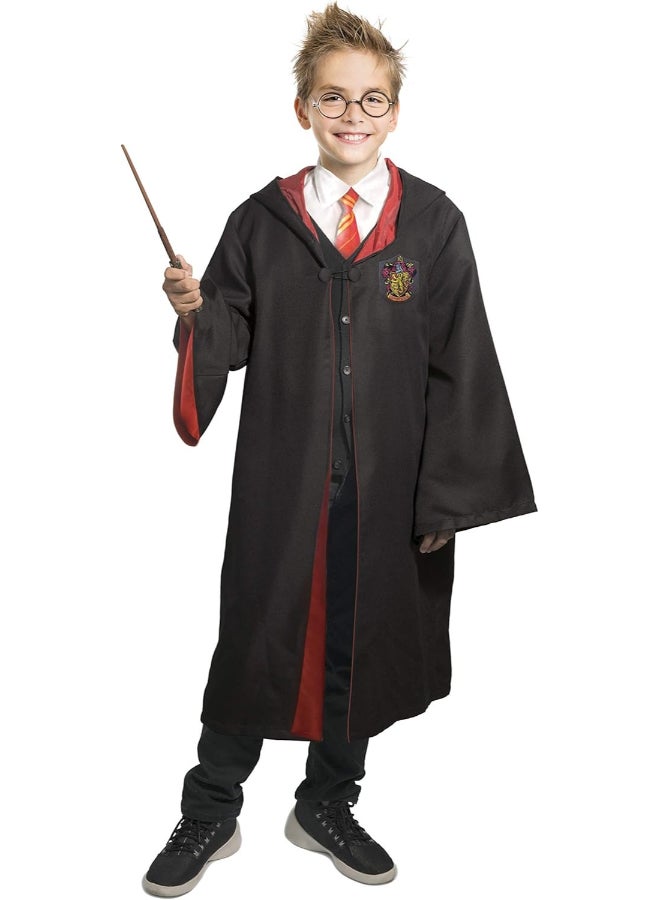 Ciao Harry Potter Deluxe Costume for Kids 9-11 y | Licensed Wizard Fancy Dress Outfit | Includes Cape, Shirt, Glasses, Tie & Wand - Image 1