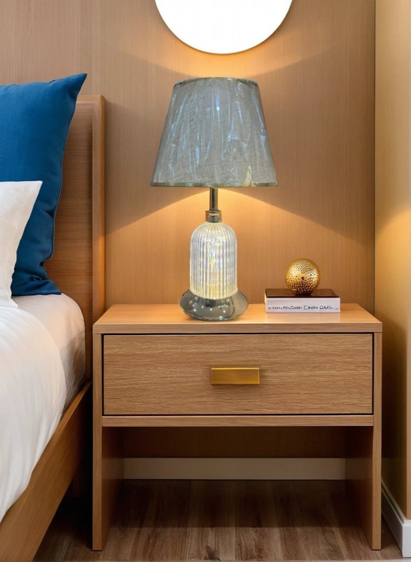 ICTC Table lamp gold color 45cm upper/lower lighting acrylic suitable for home or office