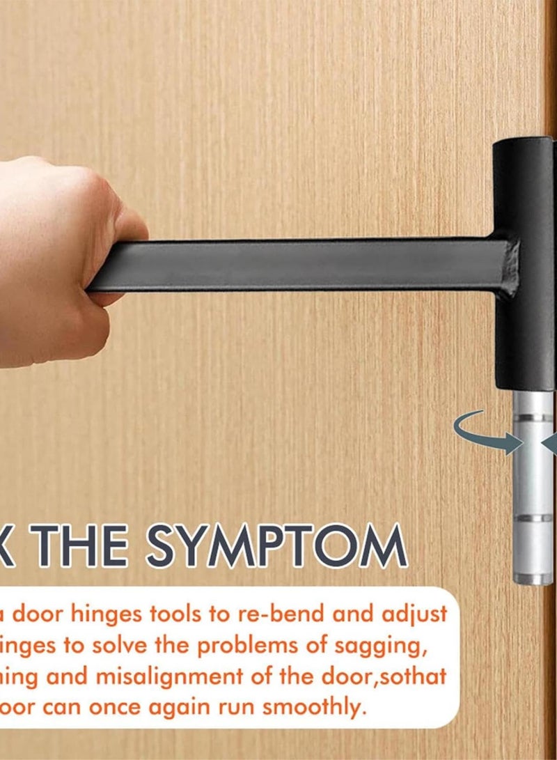 GGOOT Door Hinge Adjustment Tool – Hinge Gap Adjusting Wrench | Heavy Duty Hinges Spanner for Commercial Doors | Hardware Tool for Accurate Alignment, Professional - Image 3