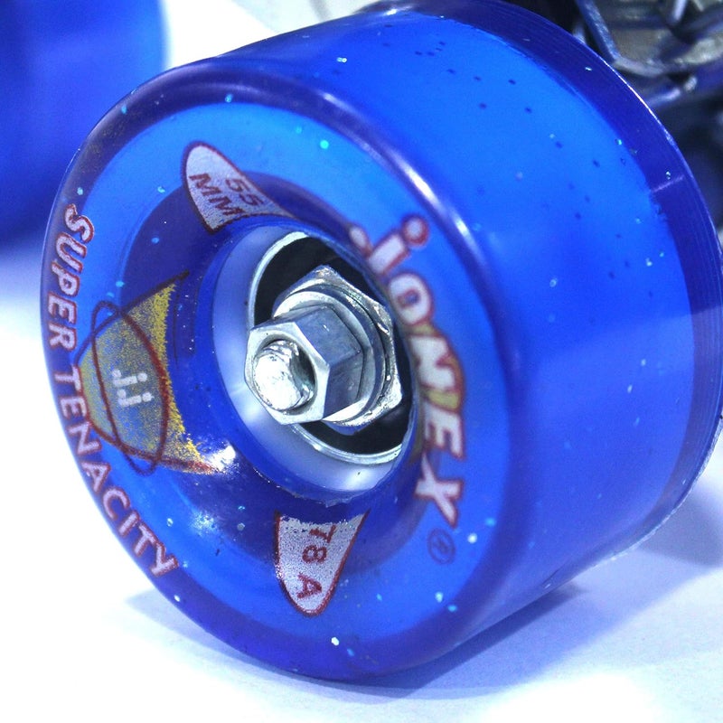 Jonex JJ Super Tenacity Roller Skates, Roller Skates, for Men, Skates for Women,Adjustable,Outdoor & Indoor Illuminating (Blue) - Image 5