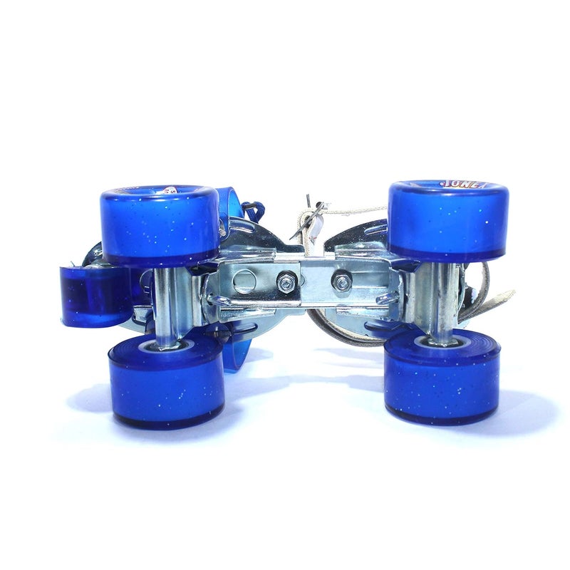 Jonex JJ Super Tenacity Roller Skates, Roller Skates, for Men, Skates for Women,Adjustable,Outdoor & Indoor Illuminating (Blue) - Image 4