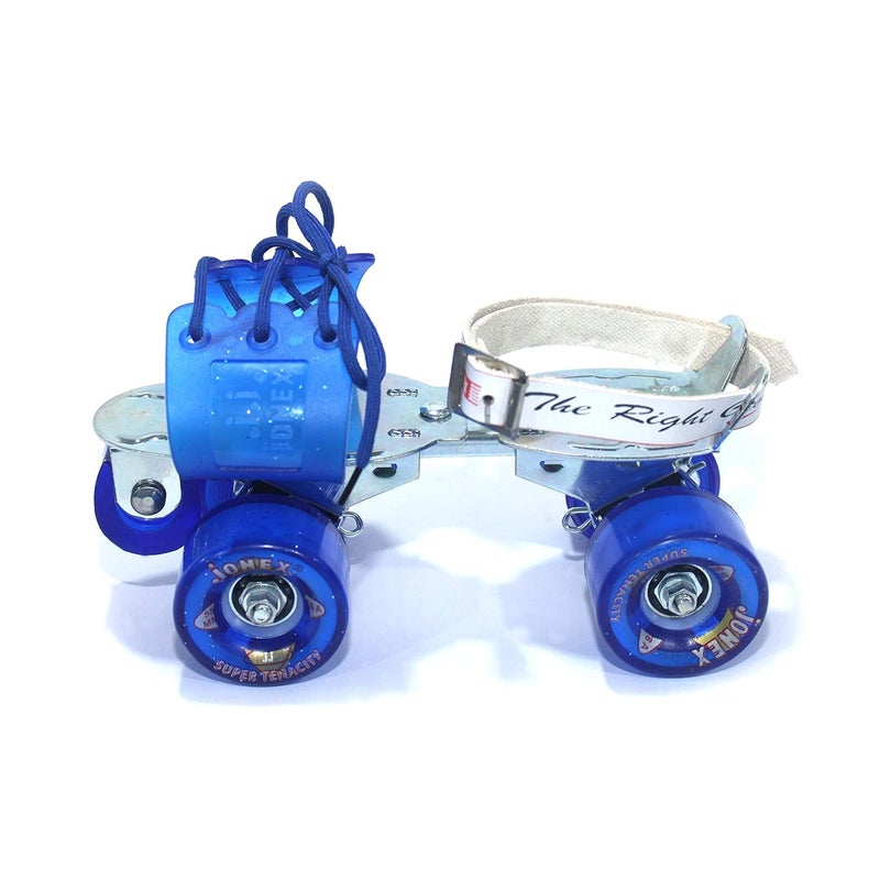 Jonex JJ Super Tenacity Roller Skates, Roller Skates, for Men, Skates for Women,Adjustable,Outdoor & Indoor Illuminating (Blue) - Image 3
