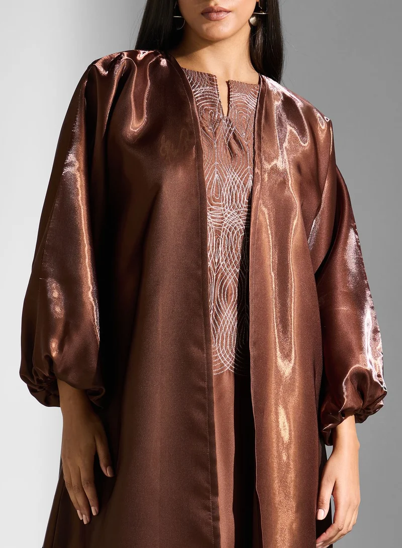 Meem by Mariyah Balloon Sleeve Abaya