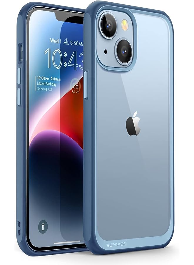 SupCase Unicorn Beetle Style Series Case for iPhone 14 Plus 6.7 Inch (2022), Premium Hybrid Protective Slim Clear Case (Azure) - Image 1
