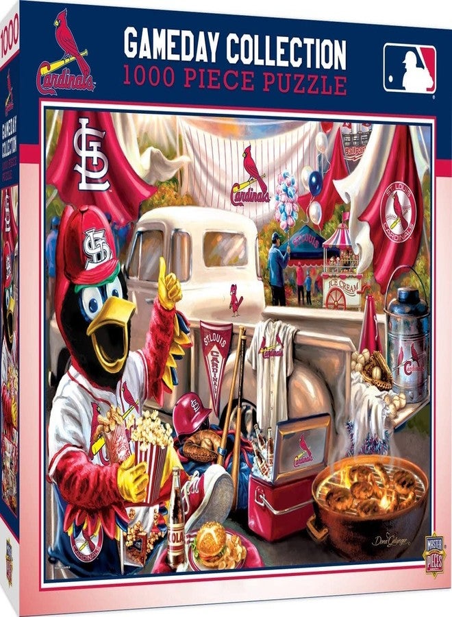 MasterPieces 1000 Piece Jigsaw Puzzle for Adults - MLB St. Louis Cardinals Gameday - 19.25"x26.75"