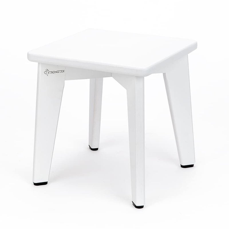 StrongTek StrongTek Bamboo Step Stool for Kids and Adults, Eco-Friendly, Sturdy and Versatile Short Foot Stool for Bathroom,  - Image 1