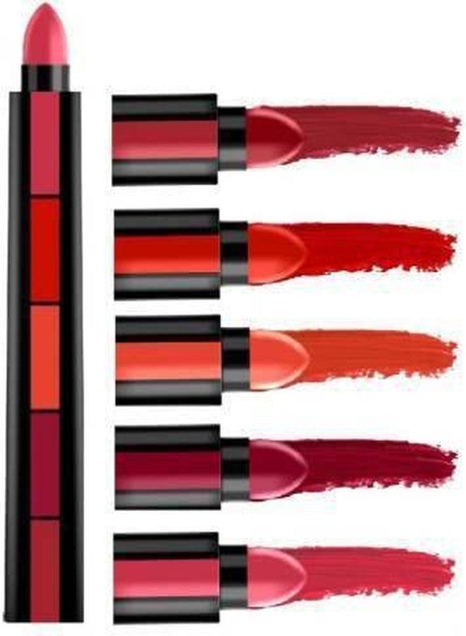 PROTYA PRO TYA Rose Gold 18 Color Eyeshadow + Eyeliner Maskara Eyebrow Pencil, Kazal + Hello Kitty Makeup Brushes + Fab 5 Lipstic - Image 4