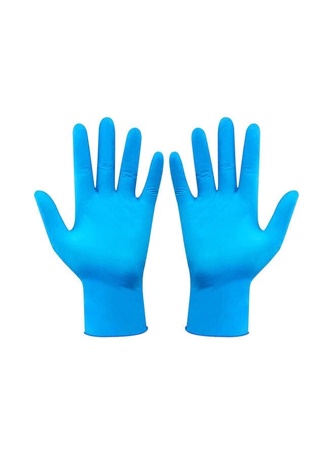 NIBEMINENT Acid Proof Protective Gloves Blue 22 x 5 10centimeter - Image 1