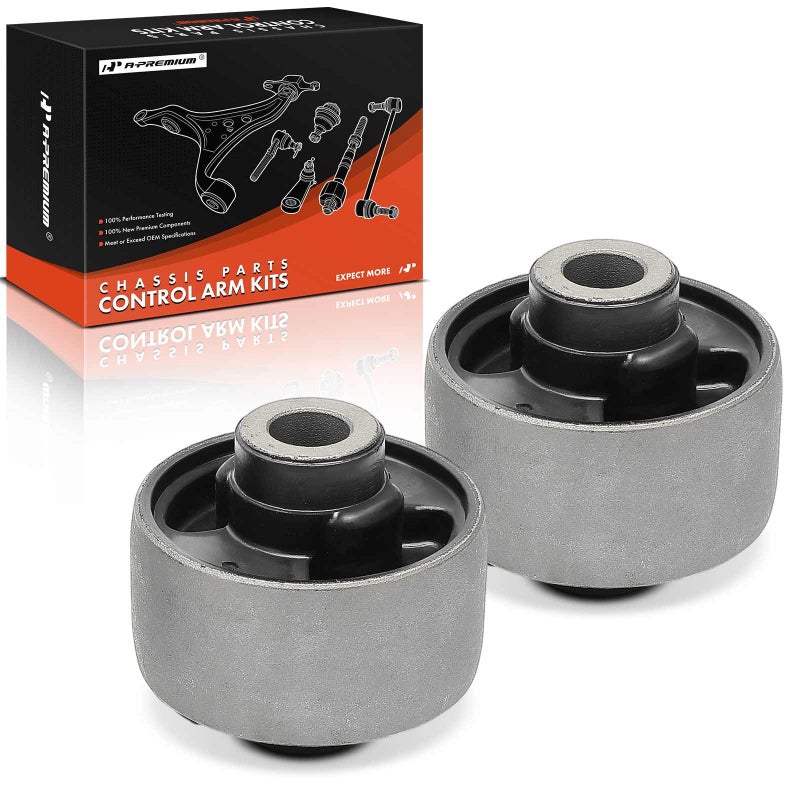 A-Premium APremium 2 x Front Forward Lower Control Arm Bushing Kit Compatible with Honda Civic  Acura CSX 2006 2007 2008 2009 2010 2011