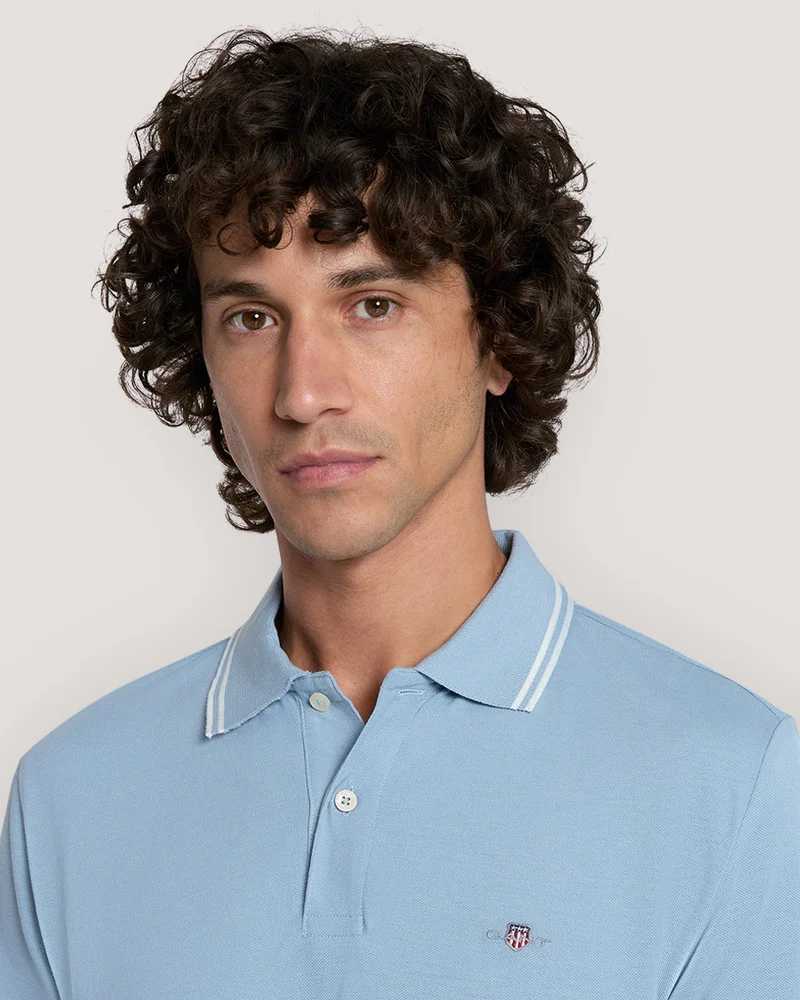 GANT Gant Tipping Collar Ss Polo