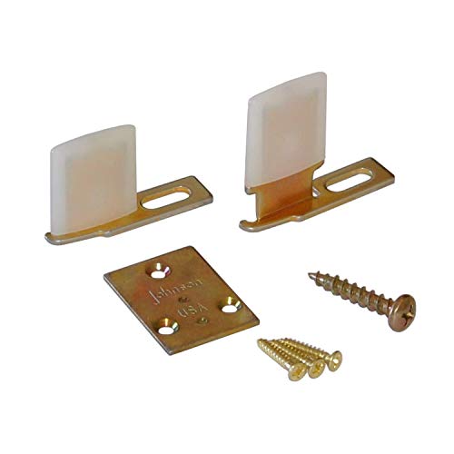 Johnson Hardware 2041PLBG Hidden Pocket Door Guide - Image 1