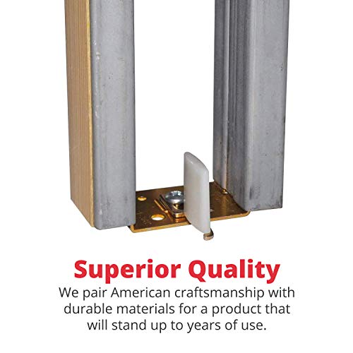 Johnson Hardware 2041PLBG Hidden Pocket Door Guide - Image 2