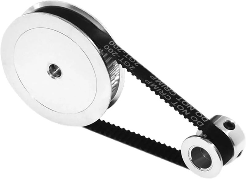 2GT Pulley GT2 Timing Belt Reduction 1:3 Width 6mm for 3D Printer leisurely(20T B8mm-60T B5mm,500mm-W6mm) - Image 1