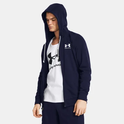 UNDER ARMOUR Men's UA Rival Terry LC Full Zip Hoodie