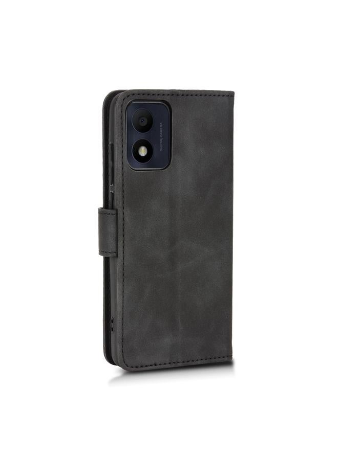 S-TOP Case For Alcatel 1B 2022 Skin Feel Magnetic Flip Leather Phone Case - Image 3