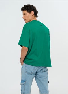Flashmob Graphic Embroidered Oversized T-Shirt  - Image 2