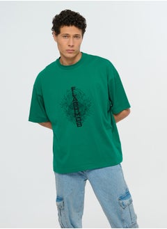 Flashmob Graphic Embroidered Oversized T-Shirt  - Image 3