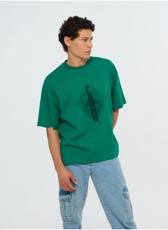 Flashmob Graphic Embroidered Oversized T-Shirt  - Image 5