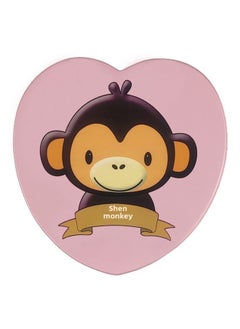 Heart-shaped Twelve Zodiac Teeth Box Baby Fetal Hair Teeth Storage Collection Creative Box Teeth House Support Customized-Color:Pink Monkey