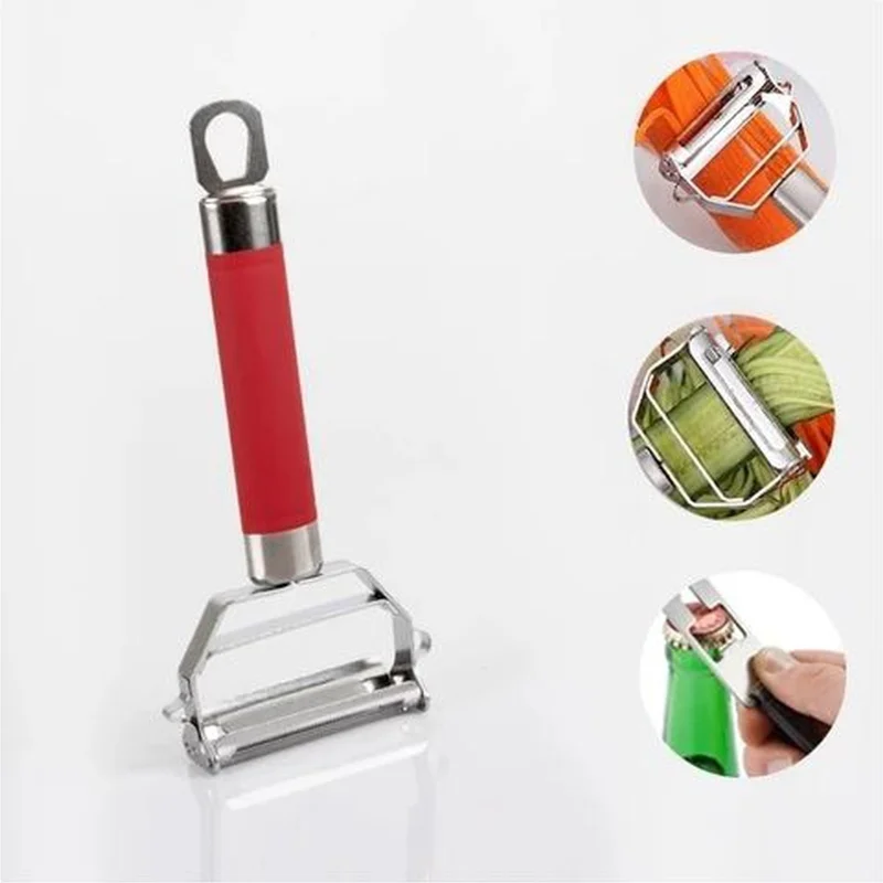 Hane216 Practical Stainless Steel Turbo Julian Fruit Vegetable Peeler Cutter Chopper