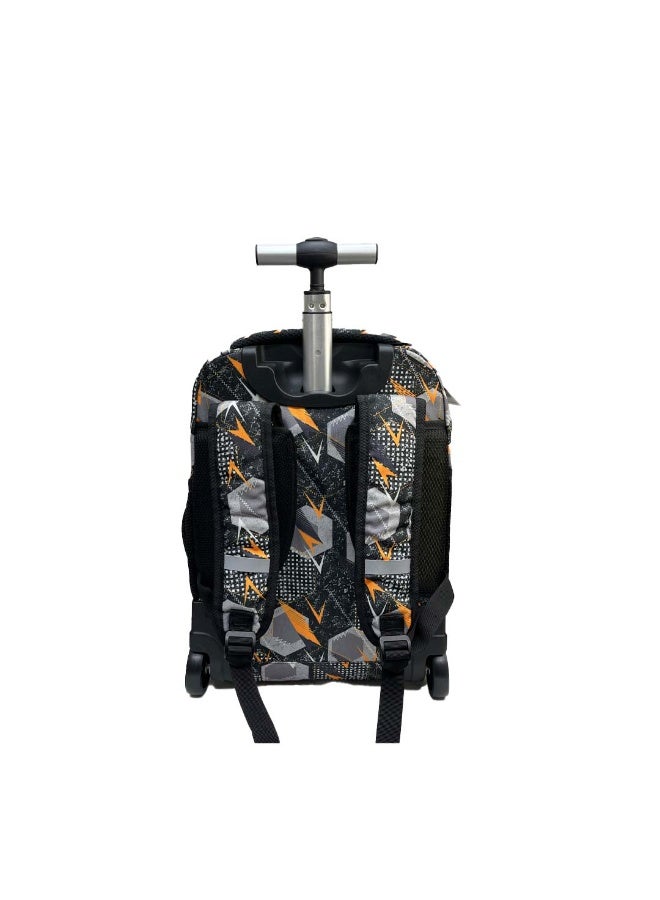 نوزكي حقيبة مدرسية ترولي نوزكي للطلاب - مقاس 16 بوصة - حقيبة متعددة الوظائف بعجلات - مناسبة للأولاد والبنات - Image 5