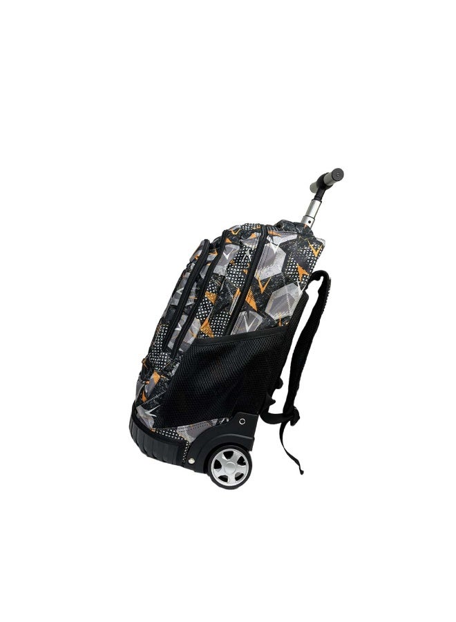 نوزكي حقيبة مدرسية ترولي نوزكي للطلاب - مقاس 16 بوصة - حقيبة متعددة الوظائف بعجلات - مناسبة للأولاد والبنات - Image 4