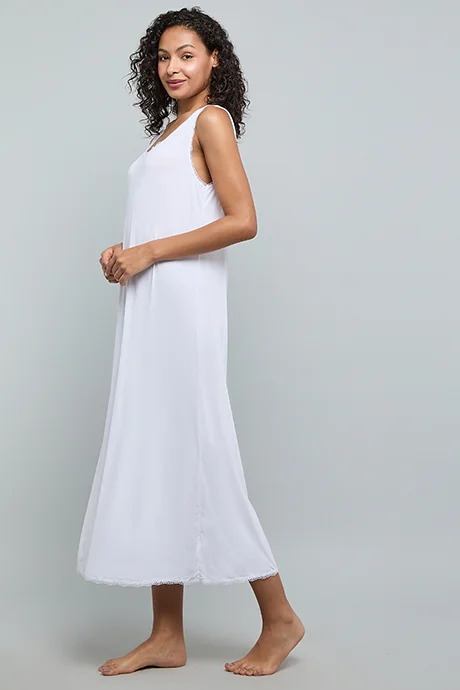 أر أند بي Solid Night Slip Dress