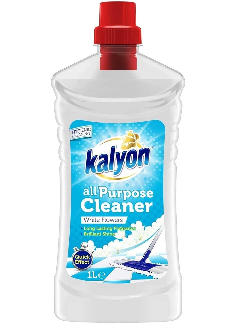كاليون منظف ​​متعدد الأغراض برائحة الزهور البيضاء 1 لتر - Image 1