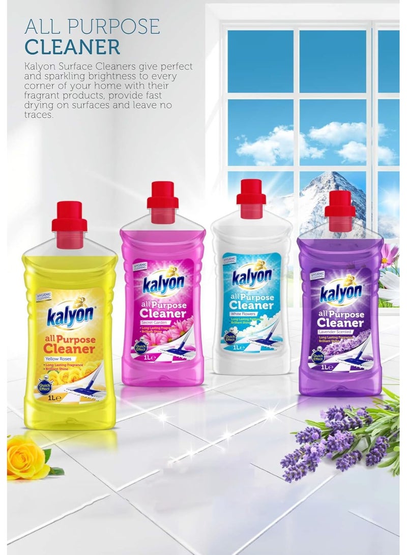كاليون منظف ​​متعدد الأغراض برائحة الزهور البيضاء 1 لتر - Image 4