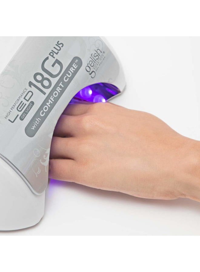 Gelish 18G Plus LED Light - 36W Professional LED Curing Lamp with Comfort Cure™ Technology, 60-Second Setting, Removable Magnetic Tray, SafeLight™, Pedicure Friendly, Acetone Resistant  - Image 4