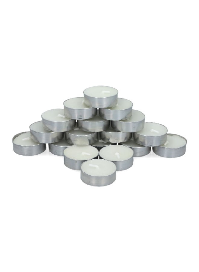 Patio Essentials 18-Piece Citronella Tea Light Candle Silver 11.6 x 3 x 12 cm 60923 - Image 5