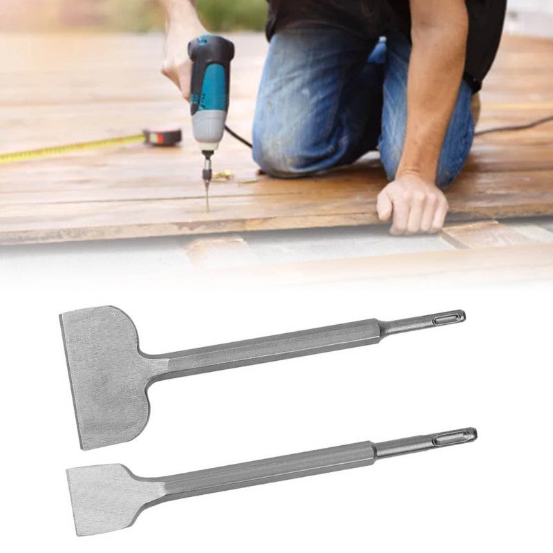 Electric Pickaxe Chisel Chrome Steel Forging Round Shank - High Hardness Rust Resistant Chisel for Tile Concrete Removal - Image 4