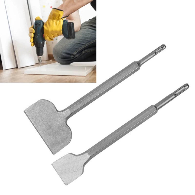 Electric Pickaxe Chisel Chrome Steel Forging Round Shank - High Hardness Rust Resistant Chisel for Tile Concrete Removal - Image 5