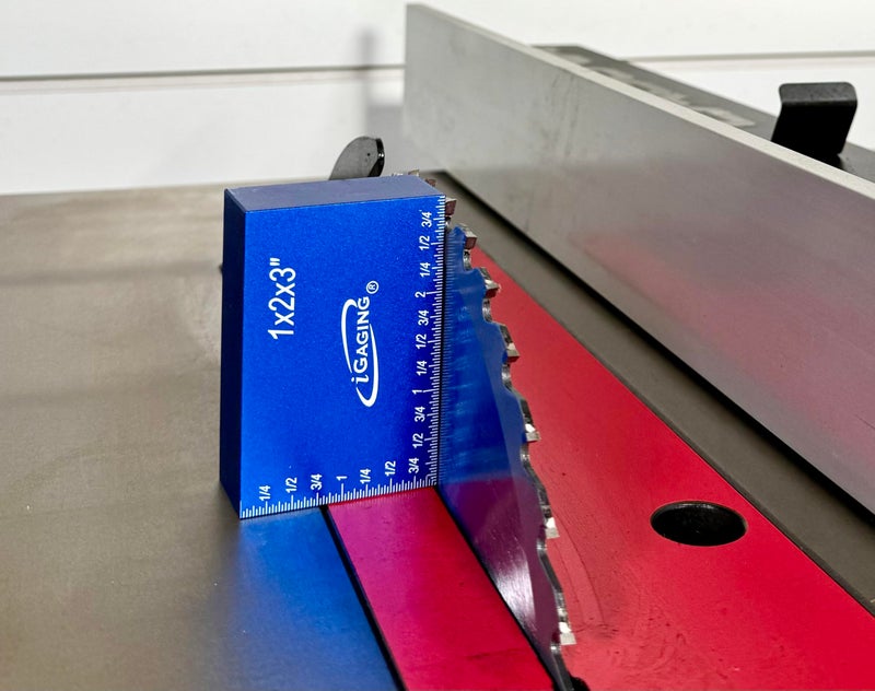 iGaging Setup Block Bar Gauge Precision Aluminum 15 piece for Woodworking - Image 3