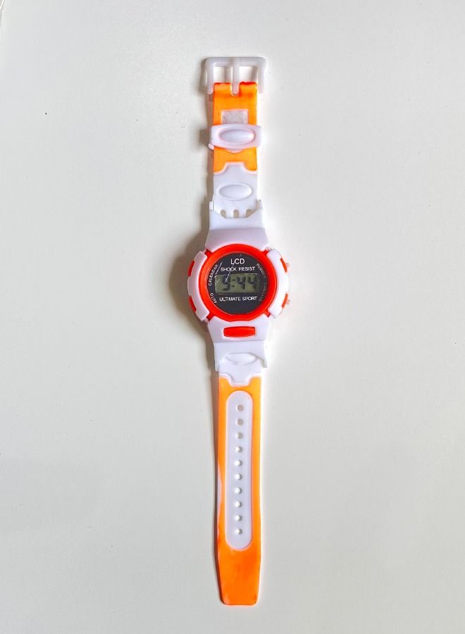 Kids Water Resistant Rubber Digital Watch