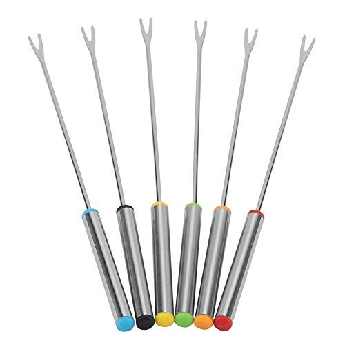 Simlug Fondu Fork Set, Fondue Forks, Chocolate Fork Fondue Tools Stainless Steel Fondue Forks, Cheese Fondue Forks Chocolate Dipping Fork for Chocolate Fountain for Cheese Fondue - Image 1