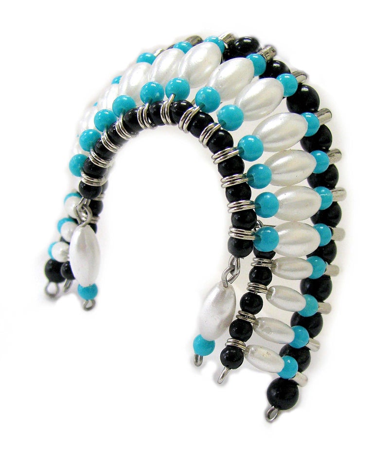 Linpeng Indian Headdress Hanging Ornament, Native American Ornaments Crafts for Christmas Tree, 2x2.5x1 Inch, Pack of 3 - Image 2