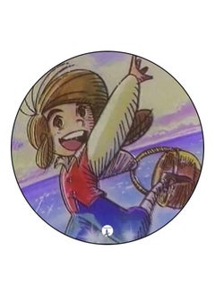 RKN Anime Jazeerat Al Kanz Theme Printed Fridge Magnet  Purple/Brown/Red  - Image 2