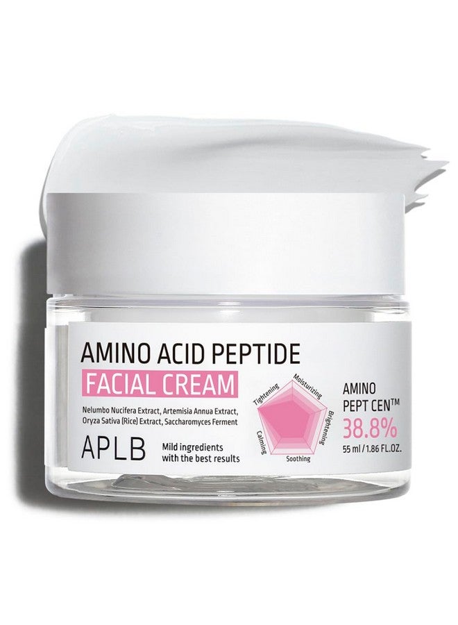 ايه بي ال بي كريم الوجه ببتيد الأحماض الأمينية من APLB | AMINO PEPT CEN™ 38.8% 1.86 أونصة سائلة/عناية بالبشرة الكورية، ترطيب، علاج التجاعيد، العناية بمرونة البشرة، تنشيطها لبشرة ناعمة ومُحسّنة الملمس. - Image 1