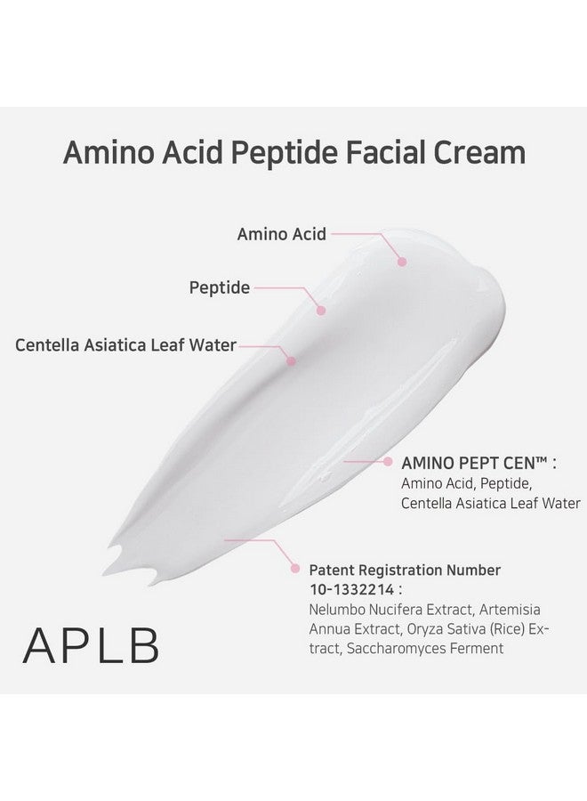 ايه بي ال بي كريم الوجه ببتيد الأحماض الأمينية من APLB | AMINO PEPT CEN™ 38.8% 1.86 أونصة سائلة/عناية بالبشرة الكورية، ترطيب، علاج التجاعيد، العناية بمرونة البشرة، تنشيطها لبشرة ناعمة ومُحسّنة الملمس. - Image 4